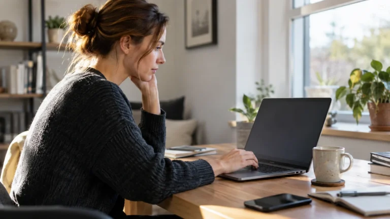 Realistická ilustrační scéna k tématu: Programy po spuštění Windows 11: co vypnout a jak