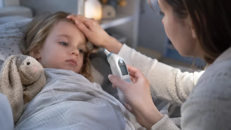 Realistická ilustrační scéna k tématu: Braun ThermoScan IRT6030: co znamená chyba POS